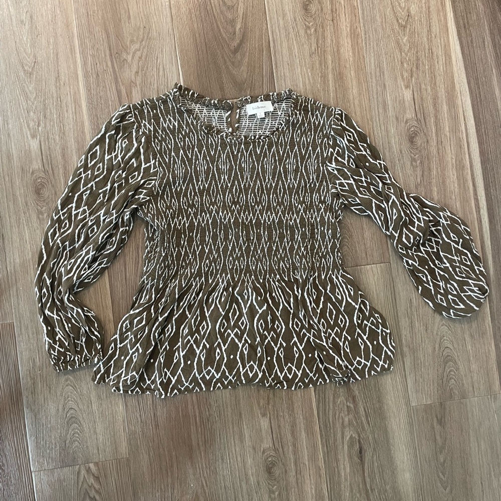 Bohme Smocked Top
